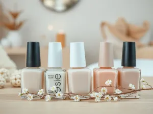 Manicure hybrydowy w stylu naturalnym (nude, milky, sheer)