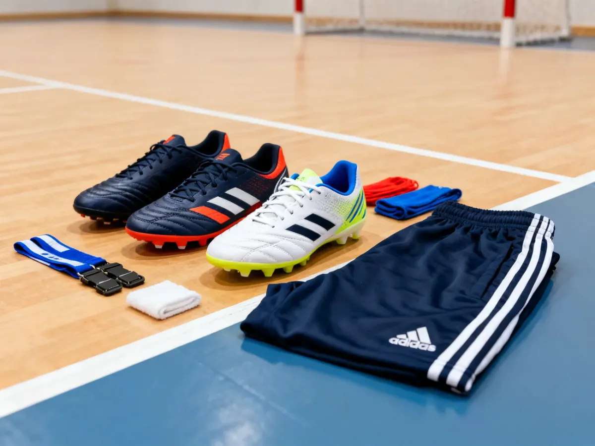 Obuwie i odzież sportowa Joma przygotowane do treningu